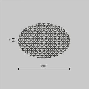 Антибликовый фильтр Dip HoneyComb001-D32